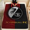 Freiburg E Print FlAannel Blanket, High Quality Comfortable for All Seasons, Home Decor, Warmth and Comfort