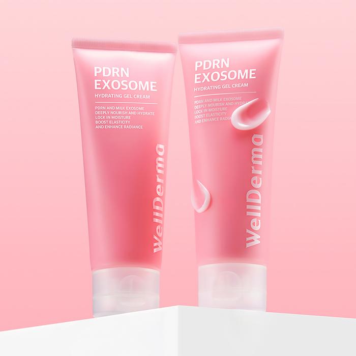WellDerma PDRN Exosome Hydrating Gel Cream 100ml