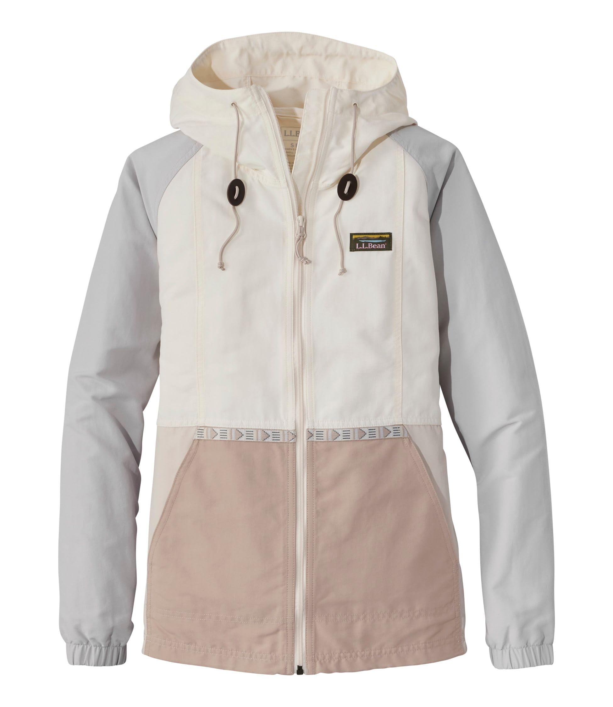 

Mountain Classic Full Zip Multicolor Japan Fit L White 1000258735 [LLBeen] Женская куртка, Paperwhite/Putty