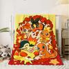 Cushion Blanket Sofa Winter Kawaii Pokepokes Bedroom Decoration Bedspread On the Bed Fluffy Soft Blankets Home Throw Warm Knee