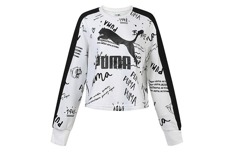 PUMA CLASSICS Sweatshirts Women s Crew Neck Moderate Regular 595214-52 XL