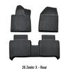Zeekr X 3D High-Edge Floor Mats: Non-Slip, Easy-Clean, Eco-Friendly TPE for 26 Models