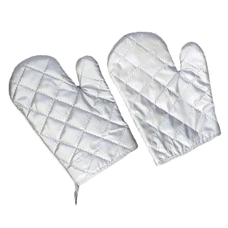 1 Buc Mănuși de Cuptor cu Microunde din Bumbac Îngroșat, Mănuși Rezistente la Căldură și Izolate, pentru Copt la Cuptor, Anti Opărire Mâini