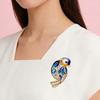 Low-key Versatile Elegant Bird Hummingbird Corsage Brooch High-end Exquisite Fashion High-end Accessories