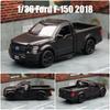Ford F150 SVT Raptor 2018 Pick-up Truck Simulation Druckguss- & Spielzeugfahrzeuge Rückziehmotor Auto & Türen Öffnen RMZ city 1:36 Legierungs-Sammlermodell