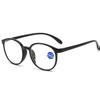 Ready To Ship Cheap Plastic Round Frame Anti Blue Light Reading Glasses 2026