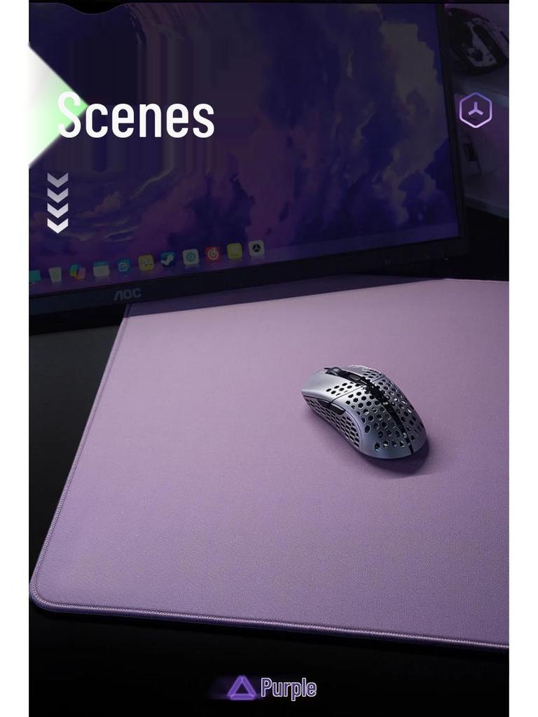 Valorant Class Zero Solid Color Gaming Mousepad - Thick, Dedicated, Extra Large & Small Sizes