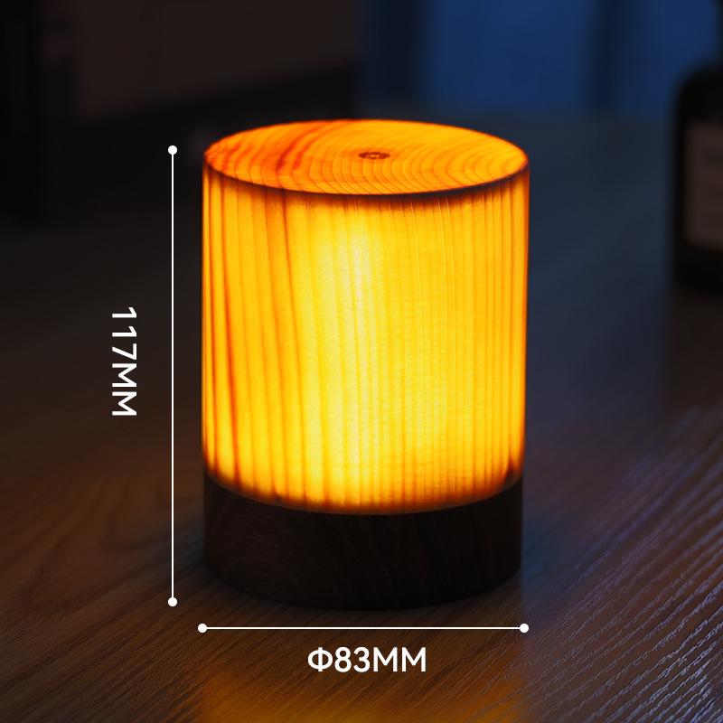 Gift Night Light: Cafe Atmosphere Lamp for Bedroom, Study, Outdoor Camping, and Picnic