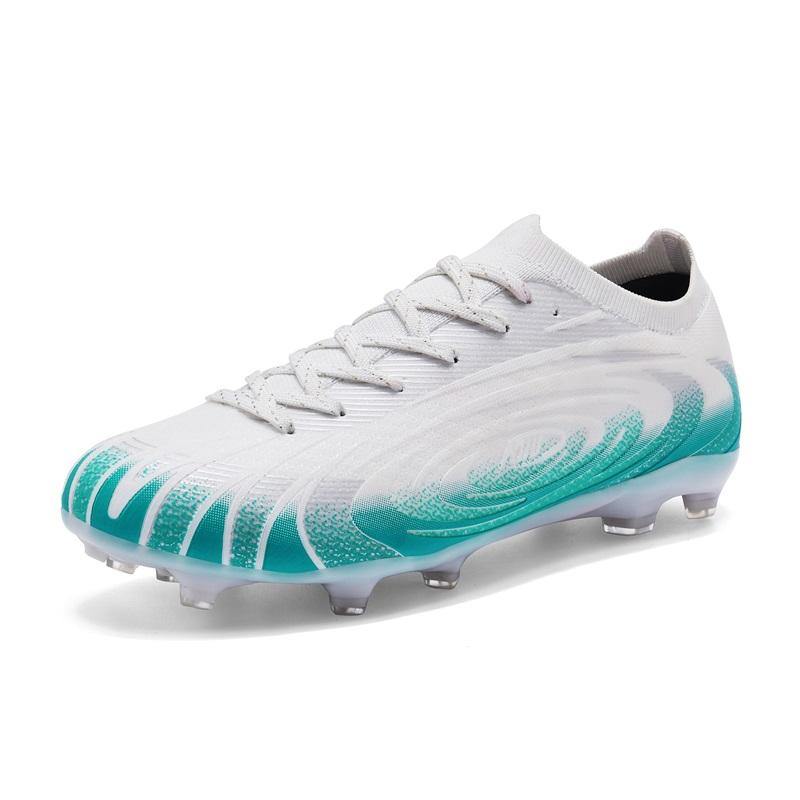 Men Professional Training Football Boots Futsal Ultralight Soccer Shoes Breathable Sneakers Unisex Grass Cleats Match Sport
