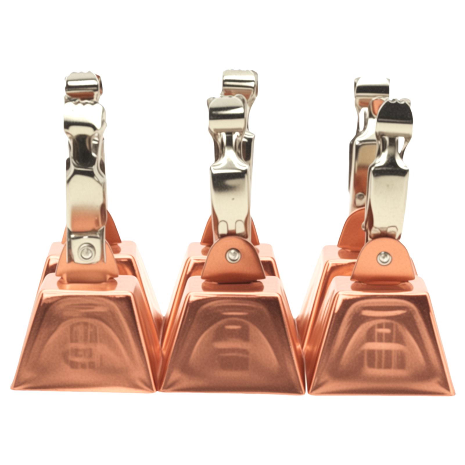 

10pcs Fishing Bells Alert Imitation Copper Stainless Steel Casting Rod Bell Fishing Bell for Outdoor Fishing Enthusiasts