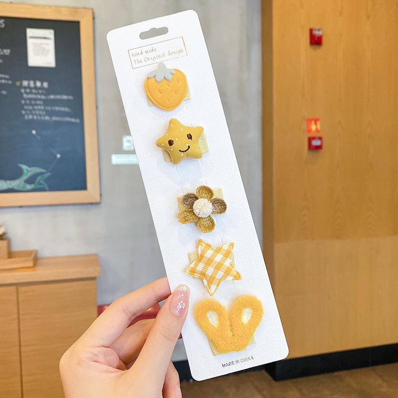 Adorable No-Damage Hair Clips for Baby Girls