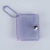 Snap Button Design Storage Photo Card Holder Portable Pocket Album  Couple Commemoration