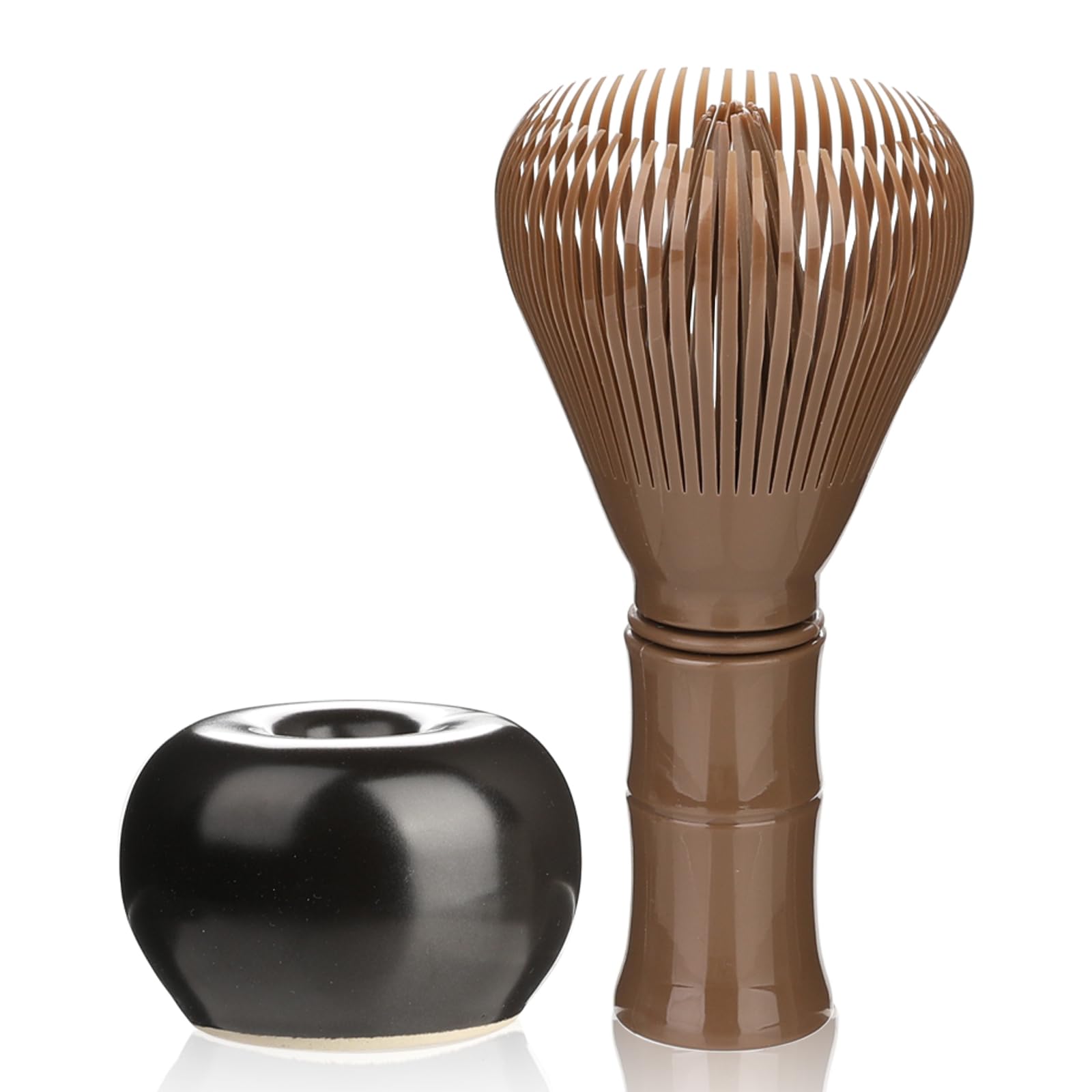 

Reusable Resin Chasen (100-Stand) Matcha Whisk with Chasen Stand