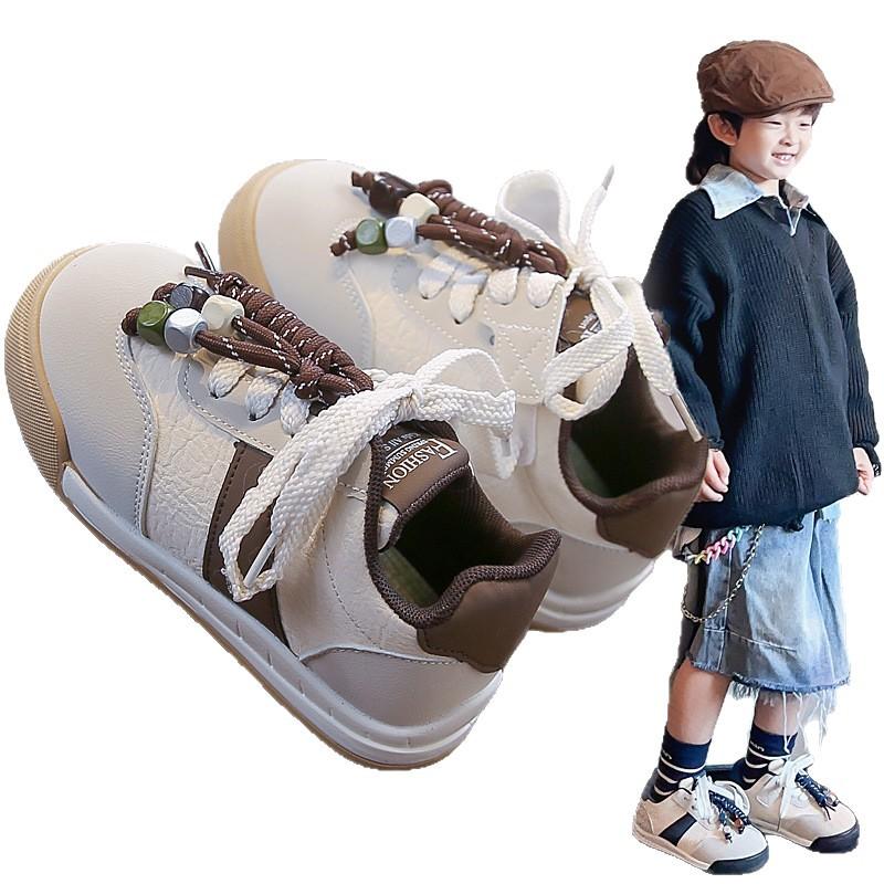 Girls fashion casual sports low-top shoes spring and autumn new children's students middle school boys moral training shoes tide