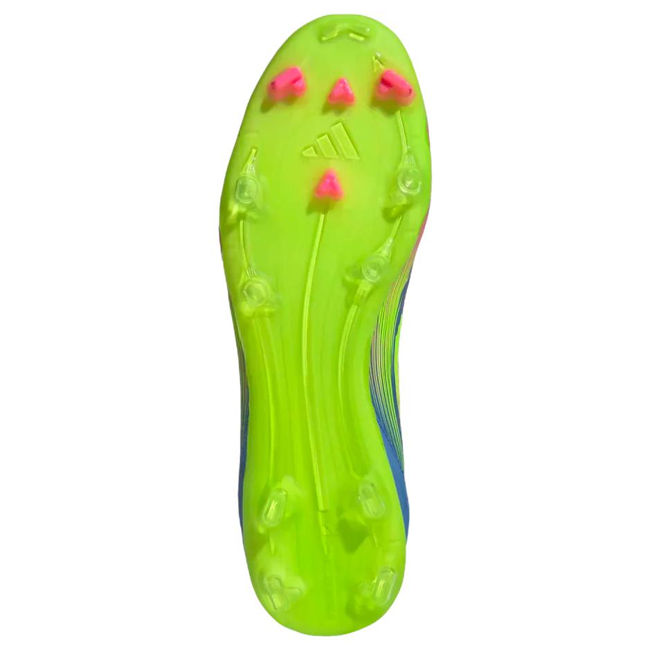 Adidas Adizero F50 League FG MG Celestial Victory Pack Unisex Sneakers Blue Blue-Fusion Lucid-Lemon IE1290