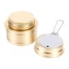 Alcohol Stove 140ML Stainless Steel Portable Liquid Alcohol Stove for Outdoor Camping Backpacking Hiking