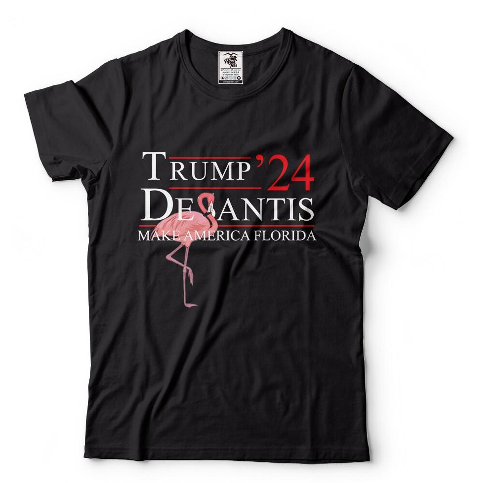 Donald Trump President 2024 Elections Trump Desantis Make America Florida Shirts
