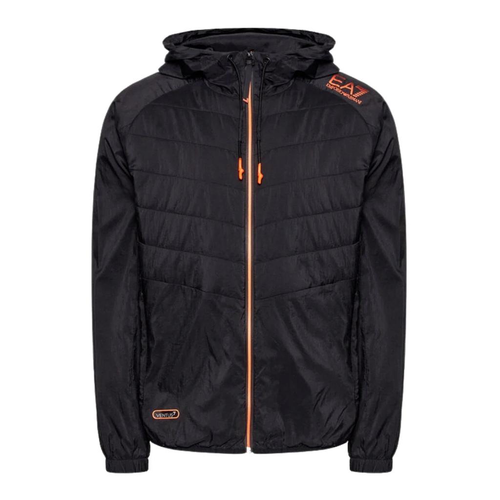 Emporio Armani EA7 Mens Lightweight Hooded Bomber Jacket