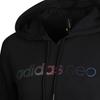 Adidas Neo W Fav Nov Swh American Retro Casual Sports Hoodie Women Hoodies Black GH7187