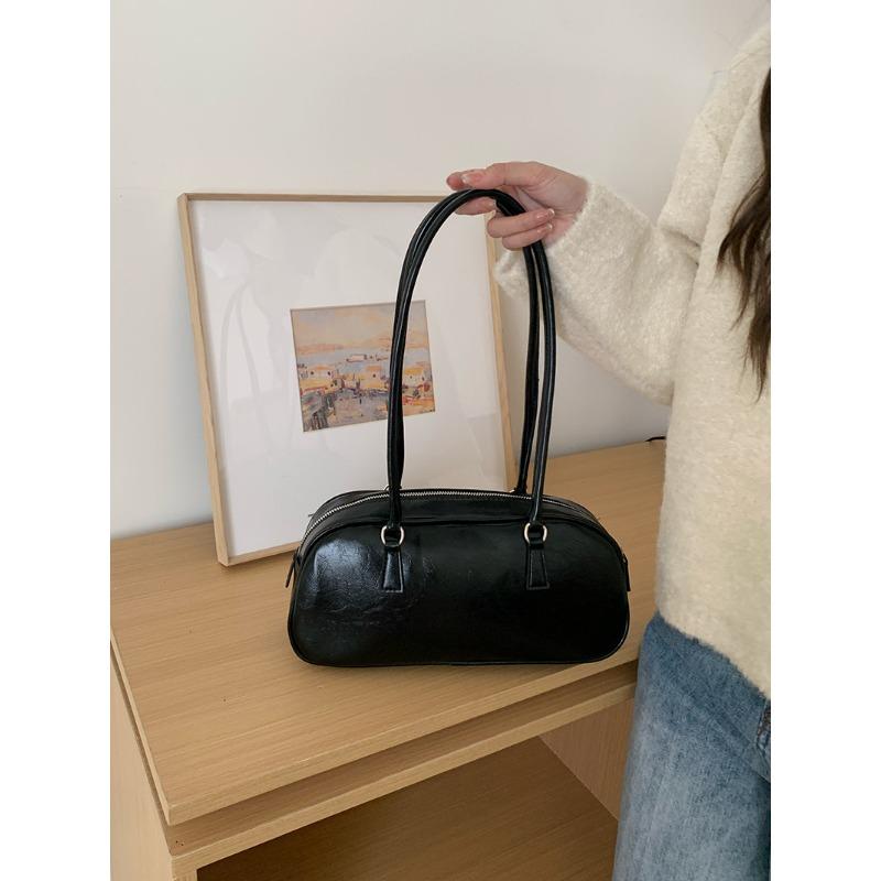 Casual Spring New Ballet Hand-held Women's Bag Trendy Versatile Silver Shoulder Underarm Bag