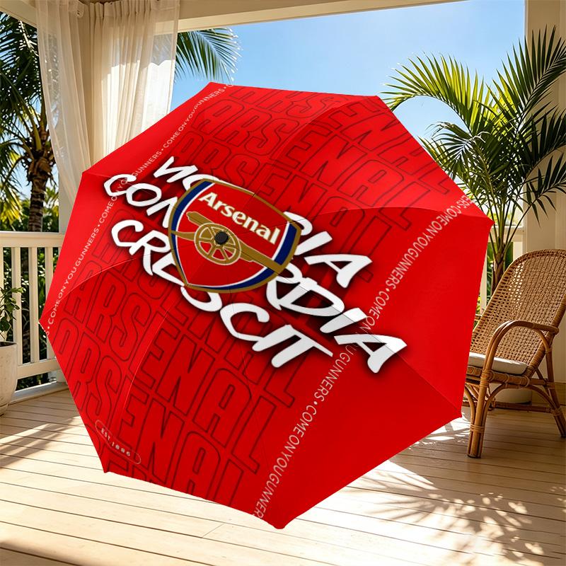 football team.C Print Automatic Open Close Umbrella, Portable Foldable Umbrella, for Outdoor Commute Camping Trip, Ideal Birthday Gift