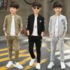 New Spring 4-12 Years Boys Clothing Sets Teenagers Baby Boys Sports Clothing School Kids Suit Sets Uniform Boys Jackets Pants