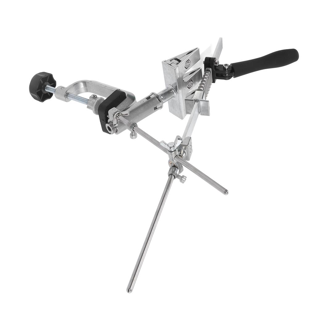 Knife Sharpening Stone Set 360 Degrees Rotation Sharpener Stand Blades Polishing Stone for Home Use