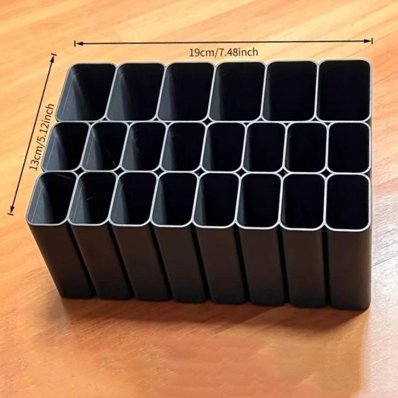 11/22 Grids Multifunctional Usb Cable Storage Box/Tray, Desktop Cable Storage Accessory For Drawers In Homes And Offices