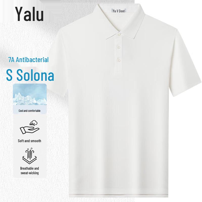 YaLu Men's 7A Antibacterial Saronna Polo Shirt