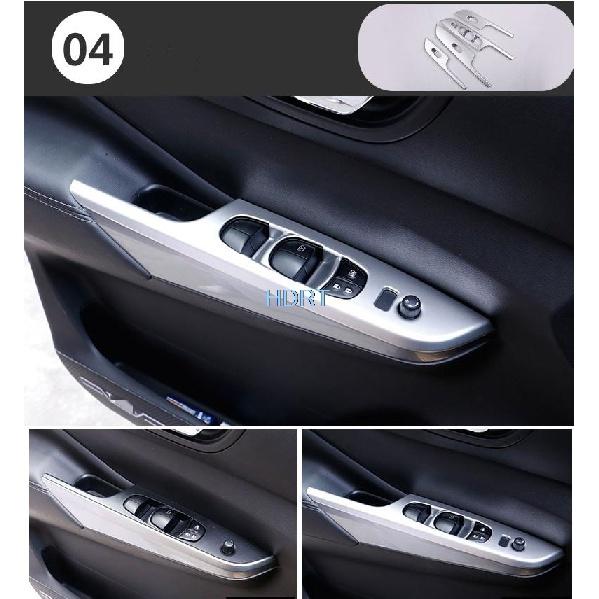 For Nissan Navara NP300 Terra 2018 Stickers ABS Chrome Car Styling Frame Decoration Cover Interior