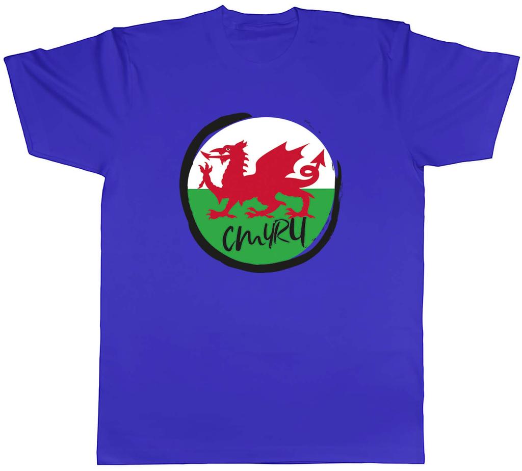 Unisexs T Shirt CMYRU Wales Football Welsh Dragon Unisex Tee Gift