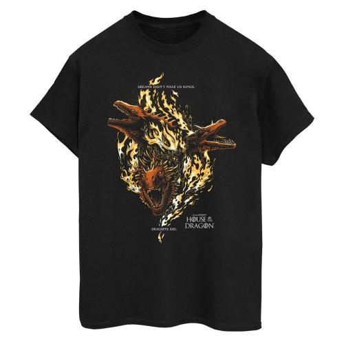 House Of The Dragon Womens/Ladies DonÂ´t Make Dreams Cotton Boyfriend T-Shirt