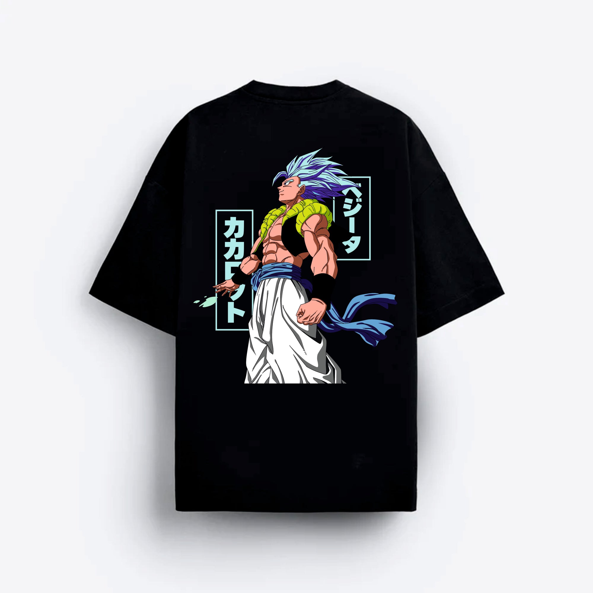 

Dragon Ball Super Gogeta Blue Fusion T-Shirt Men Women Anime Graphic Cotton Short Sleeve Streetwear Tee S разноцветный