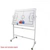 Diraian Double-sided Mobile Basketball Tactical Board Panel