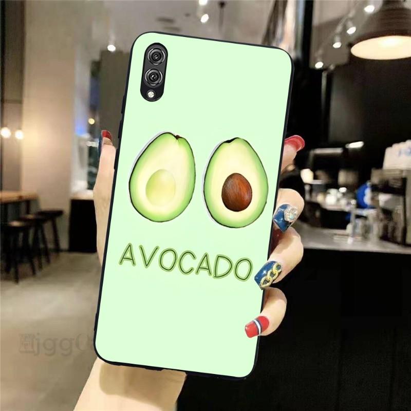 Avocado Ästhetik Handyhülle Für Honor 70 50 20 7S X9 X8 X7 Magic 4 3 Pro Weiche Schwarze Handyhülle