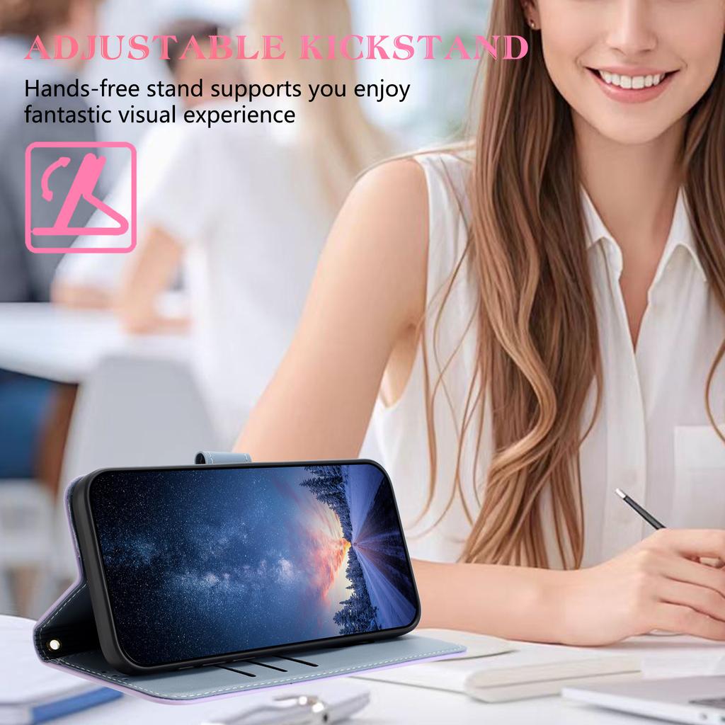 For Honor 400 5G (Global) Case Bowknot Decor Wallet Leather Phone Cover with Wrist Strap