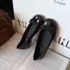 Women's Plus Size Mary Jane Flats: Round Toe, Wide Fit, Sizes 41-43, Sweet Granny Style