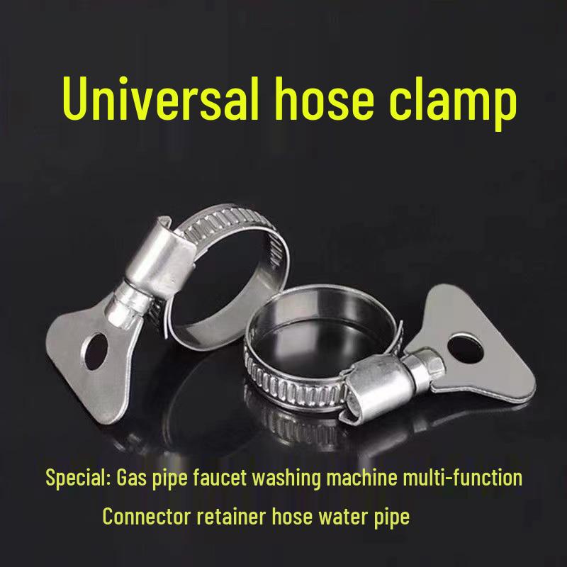 4-6 Point Adjustable Pipe Hose Clamp for Water and Gas Pipes