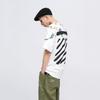 IELGY T-shirt Loose Casual Round Neck All-match Bottoming Shirt Printing Graffiti Short-sleeved Splash Ink Japanese