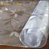 1mm Soft Glass Table Mat PVC Transparent Tablecloth Waterproof Oilproof Rectangular Table Cover Pad Kitchen Table Mat