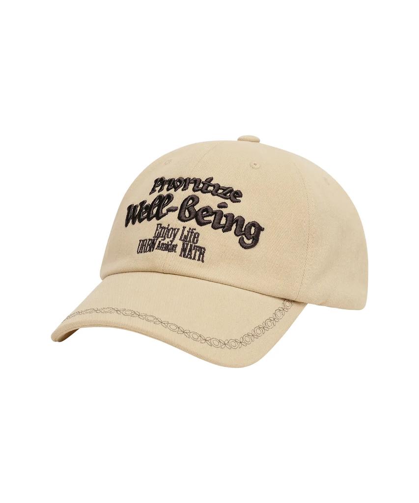 WELLBEING EXPRESS Wellbeing Ball Cap Beige