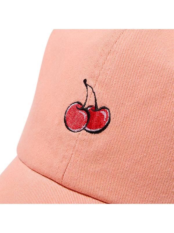 KIRSH Small Cherry Logo Ball Cap [Coral]