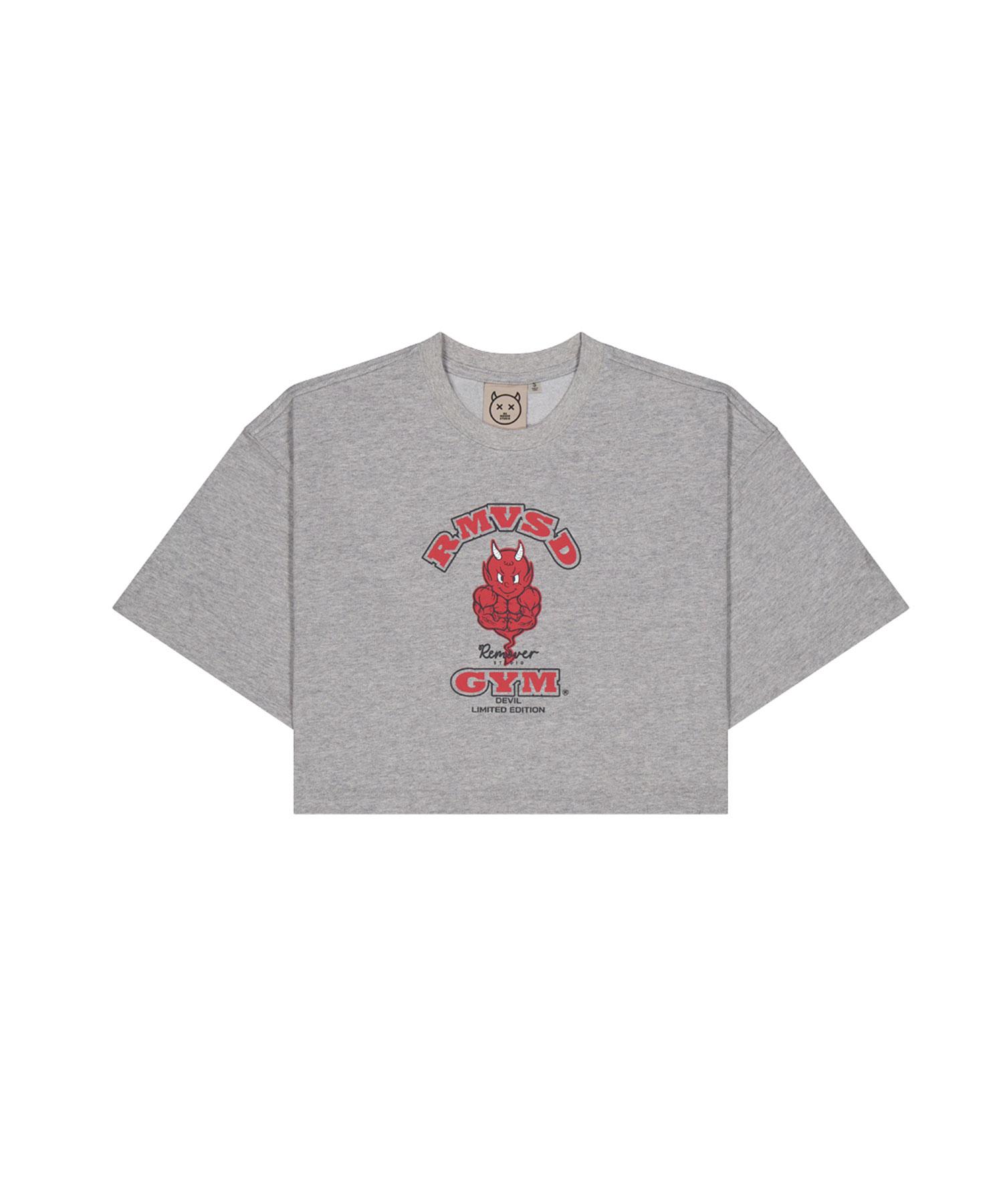 Remover Studio Women S Moscular Devil T-Shirt [Gray] Free
