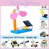 Solar Energy Science Kit With Diy Solar Car And Wind Fan For Childrens Educational Projects