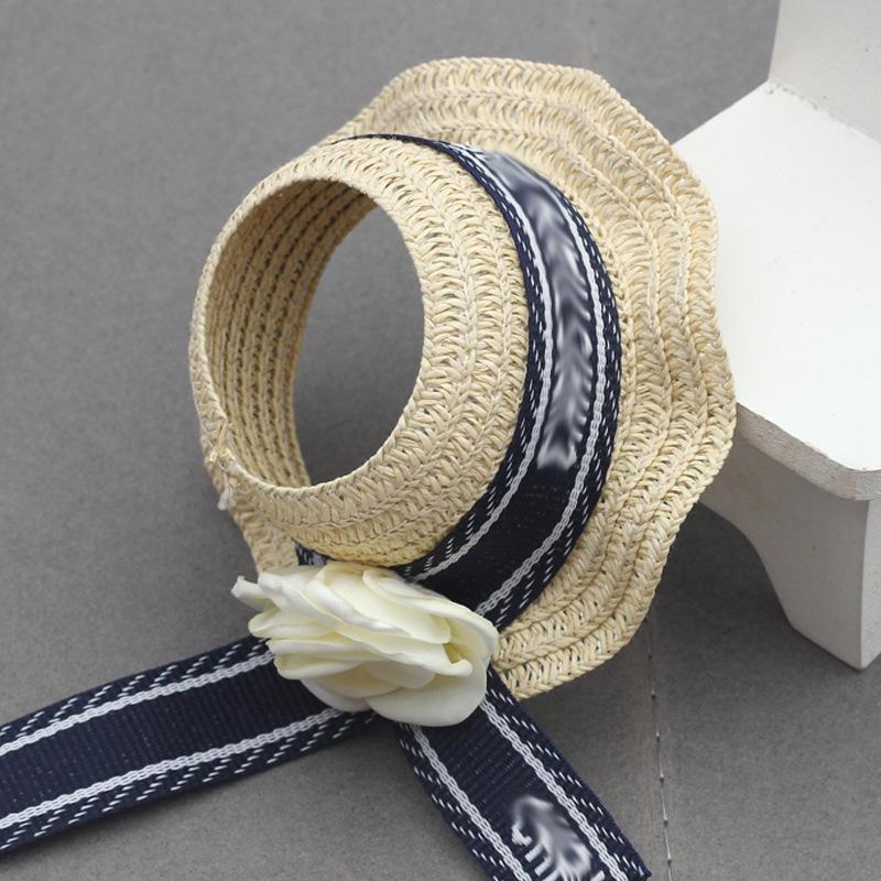 Pendant Doll Dress Accessories Doll Empty Top Opening Woven Straw Hat