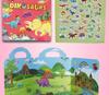 Cross-Border DIY Children's Sticker Activity Book - Early Education & Focus Training with Removable, Reusable Stickers