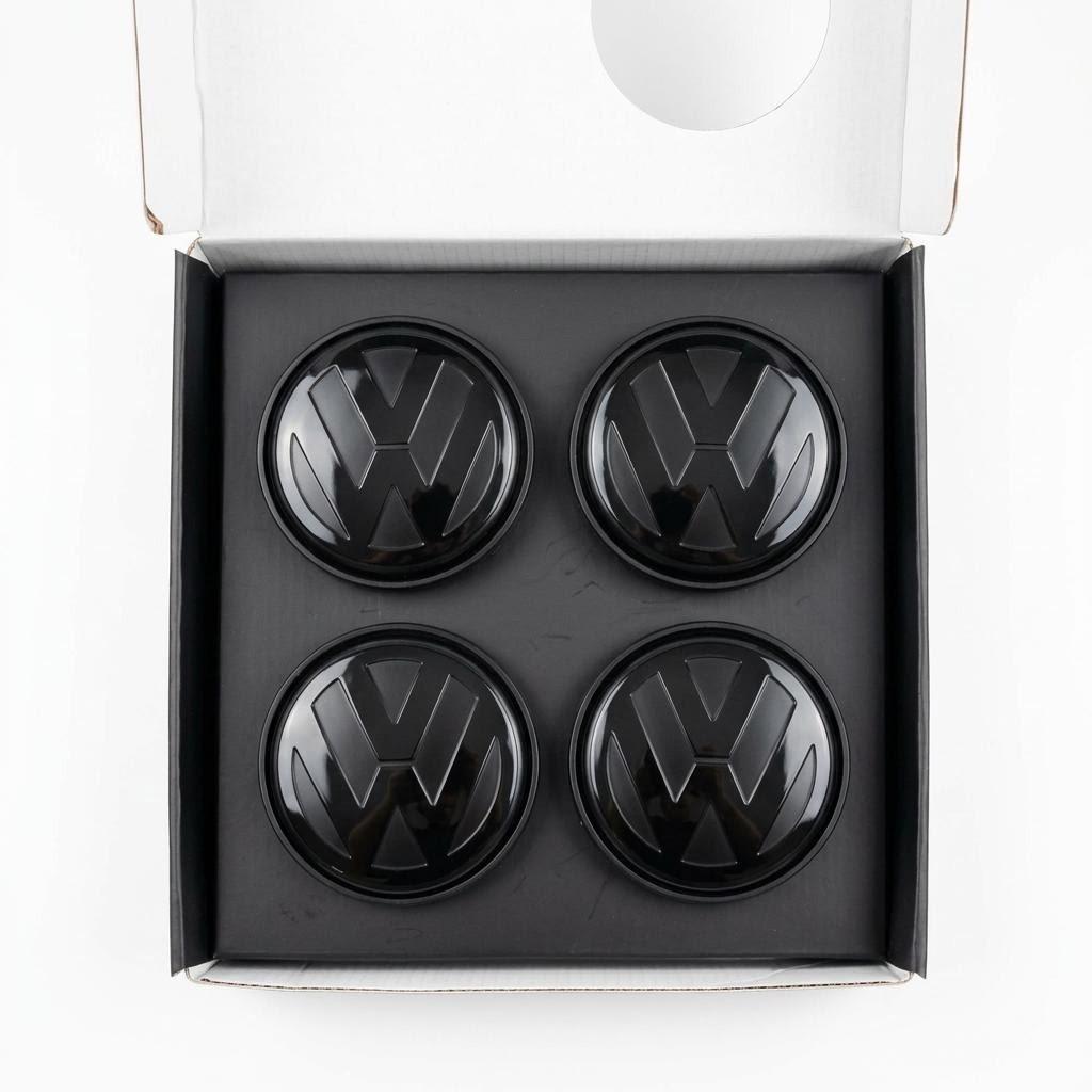 WET1 4pcs 56mm 65mm VW floating Car Wheel Center Caps Hubcap Cover for VW Jetta MK5 Golf Passat styling CC Golf 3B7601171 1J0601171