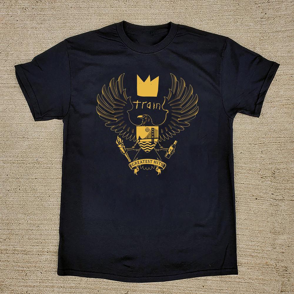 

Train Greatest Hits Album Cover All Size S -5XL OM1927 Unisex T-Shirt S