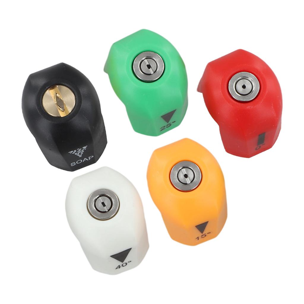 1.37*0.78in Nozzle Tips Set Compatible Pressure Washer Accessories High Pressure Performance For SPX 3000 Series