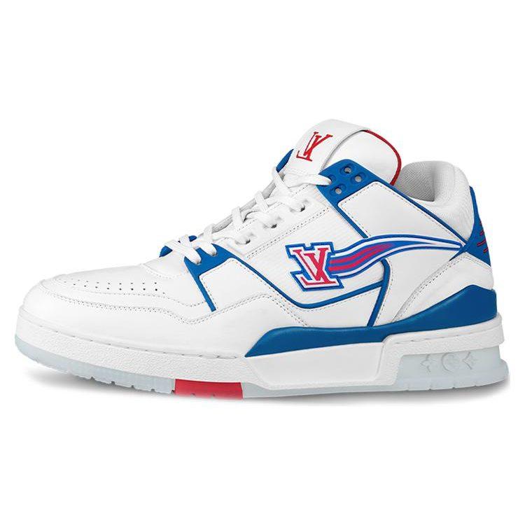 Louis Vuitton LV Trainer Red White Blue FW20 1A8FFI